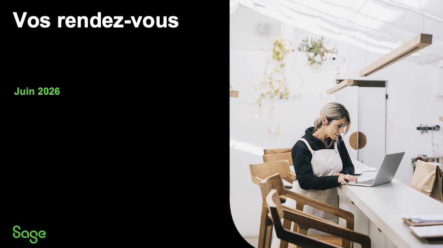 Facture électronique avec Sage 100 et Sage FRP 1000, Sage FRP 1000 R1 et automatisation comptable : inscrivez-vous aux webinars Sage de juin